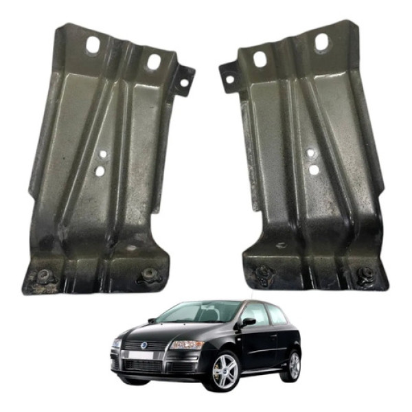 Par Guias Paralamas Dianteiro Fiat Stilo 2007 2008 2009 2010