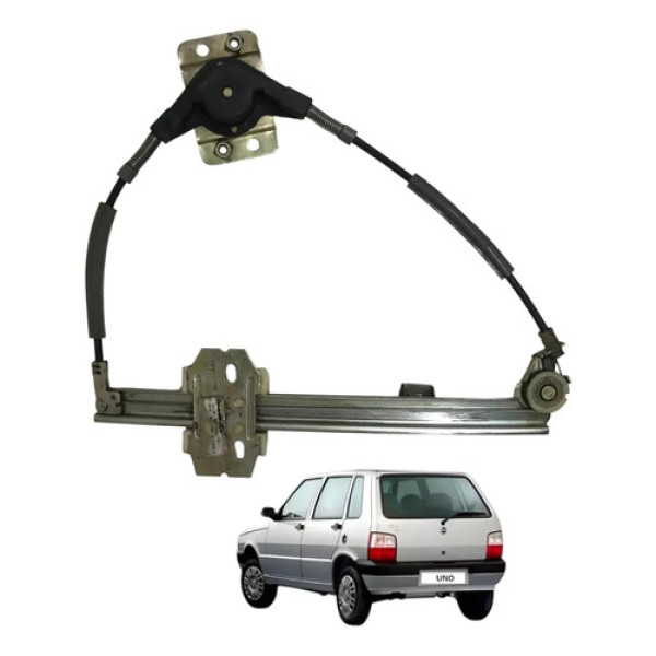 Maquina Vidro Manual Traseira Esquerda Fiat Uno 1991 2013
