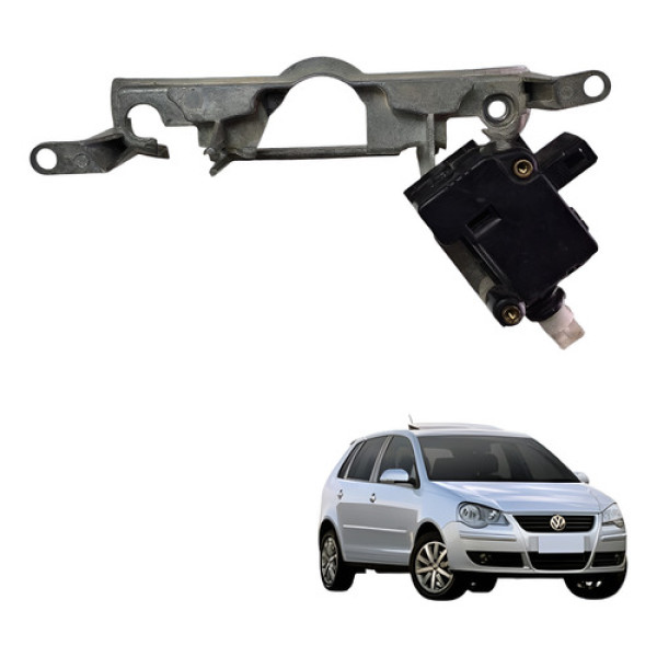Suporte Macaneta Traseira Com Trava Vw Polo 2003 2010 2015