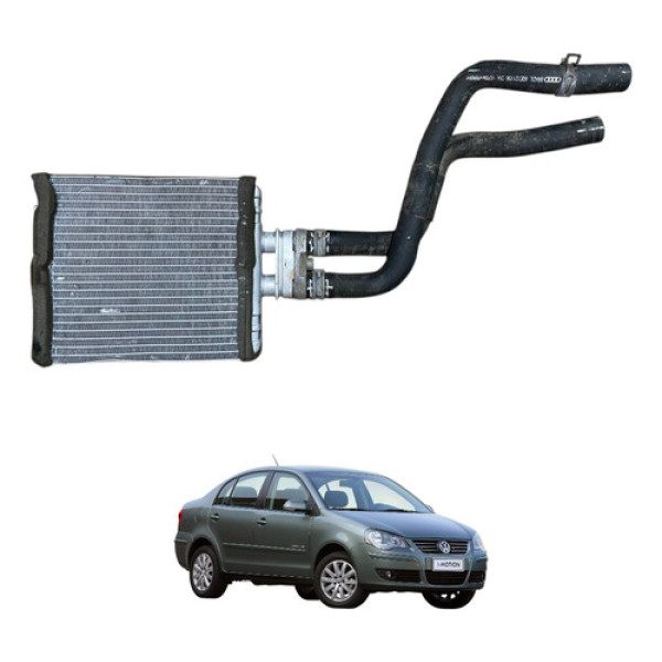 Radiador Ar Quente Vw Polo 2003 2004 2006 2007 2008 2010