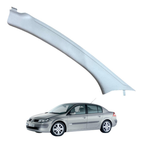 Acabamento Coluna Parabrisa Lado Esquerdo Megane 2007 2008