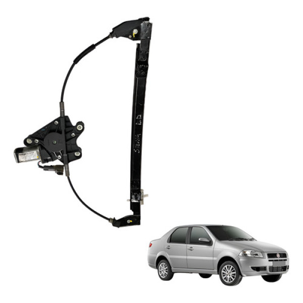 Máquina Vidro Elétrico Diant Direita Palio Siena 2008 2012