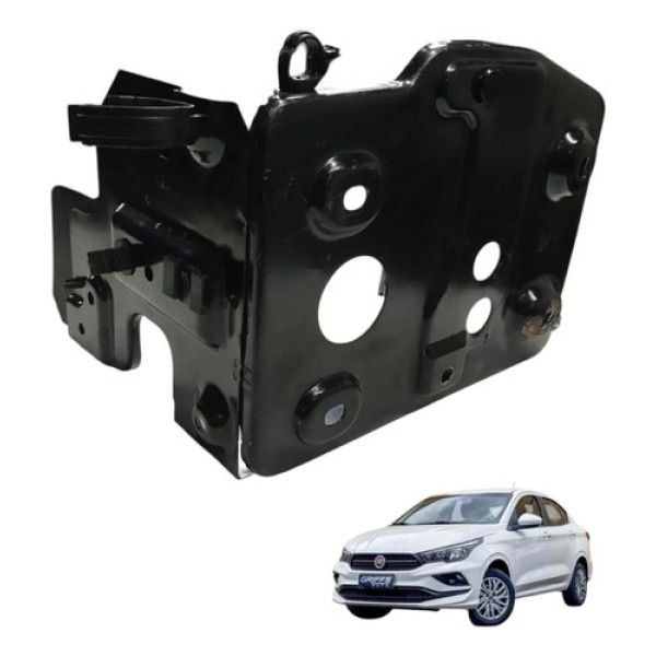 Suporte Caixa Bateria Fiat Mobi Cronos Argo 2017 2020 2023 Peça 2
