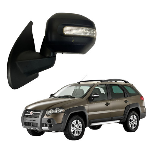 Retrovisor Elétrico Le Fiat Palio Weekend 2011 2012