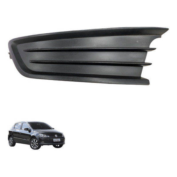 Moldura Grade Farol Parachoque Direito Volkswagen Gol G6
