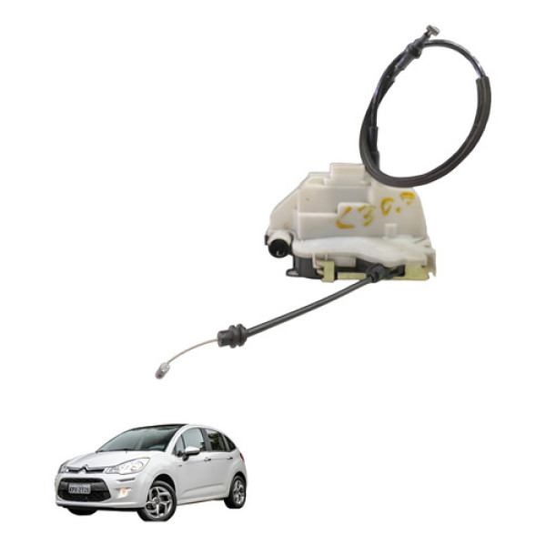 Fechadura Eletrica Dianteira Direito Citroen C3 2003 10 2012