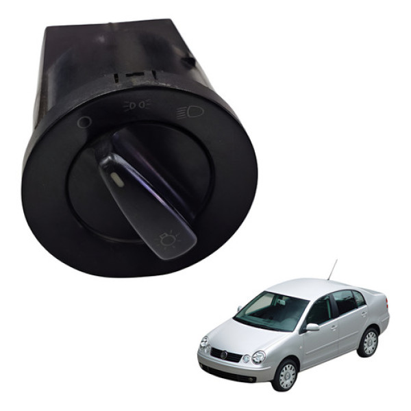 Comando Botao Farol Vw Golf Polo 2000 2003 2004 2005 2006