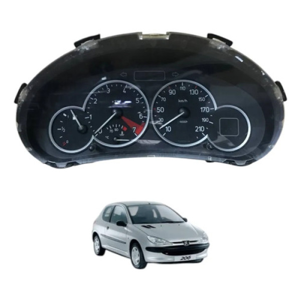 Painel Instrumentos Peugeot 206 1.6 16v 2002 2004 2006 2008 Peça 1