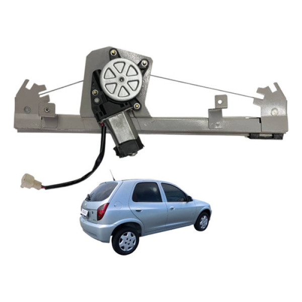Maquina Vidro Eletrica Tras Direita Gm Celta 2012 2013 Lt