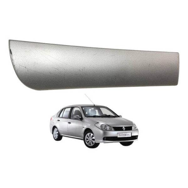 Moldura Lado Esquerdo Painel Renault Symbol 2009 2011 2013