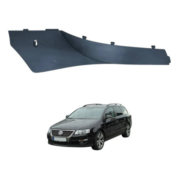 Acabamento Esquerdo Console Vw Passat Variant 2006 2007 2008