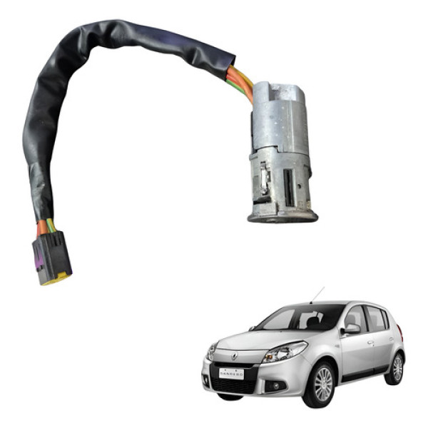 Cilindro Ignicao Sem Chave Renault Sandero Clio 2006 2014