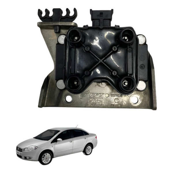 Bobina De Ignicao Fiat Linea 1.9 2008 2010 2011 2012