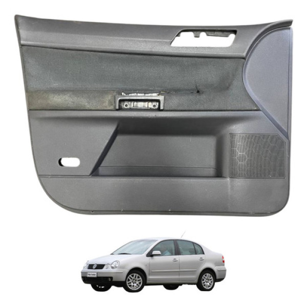 Forro Porta Dianteira Esquerda Vw Polo 2003 2004 2008 2010