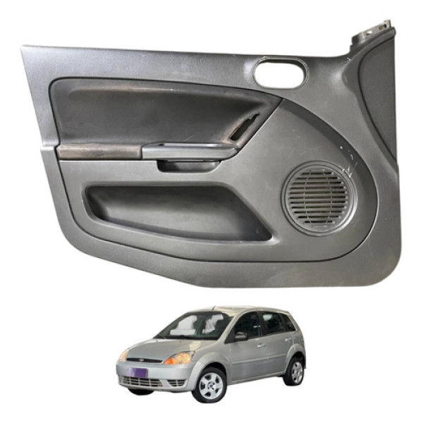 Forro De Porta Dianteiro Esquerdo Ford Fiesta 2008 2009 2010