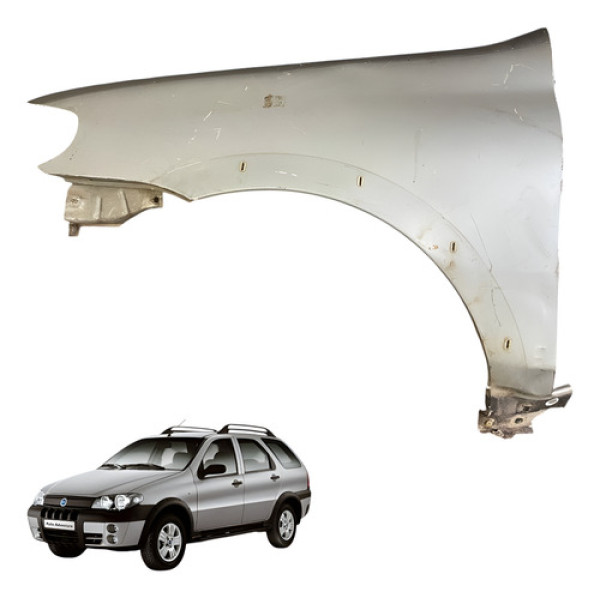 Paralama Esquerdo Palio Wekeend Adventure 2006 2007 2008