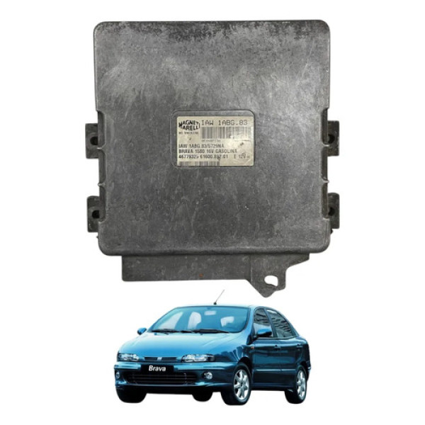 Modulo Injecao Fiat Brava 1.6 16v Gasolina 1999 2000 2001