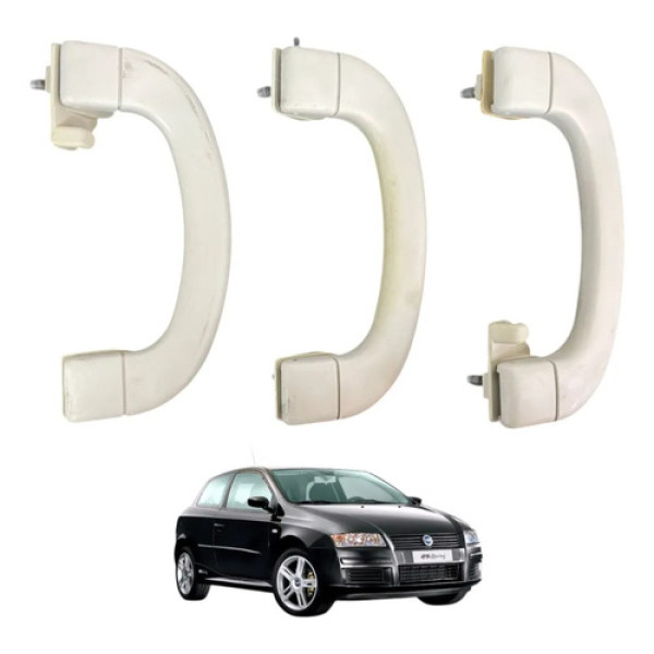 Kit Alca Teto Pqp Fiat Stilo 2007 2008 2009 2010 2011 Peça 1