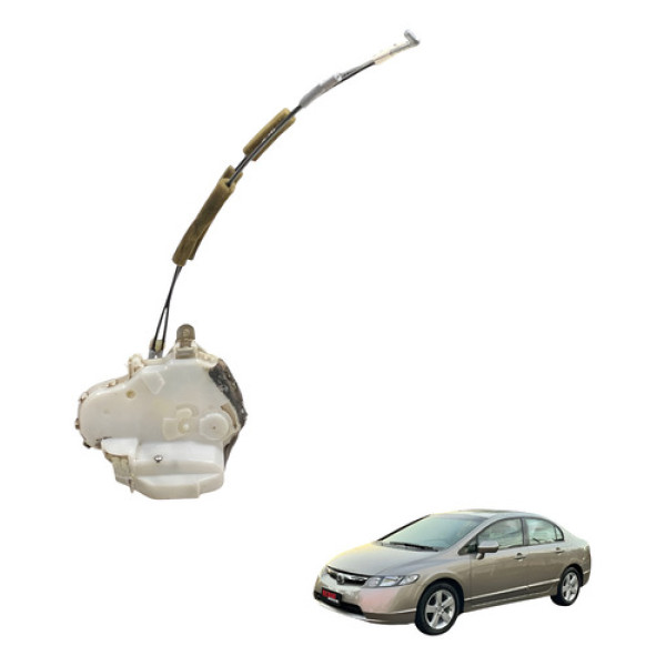 Fechadura Traseira Esquerdo Honda New Civic 2007 2010 2011
