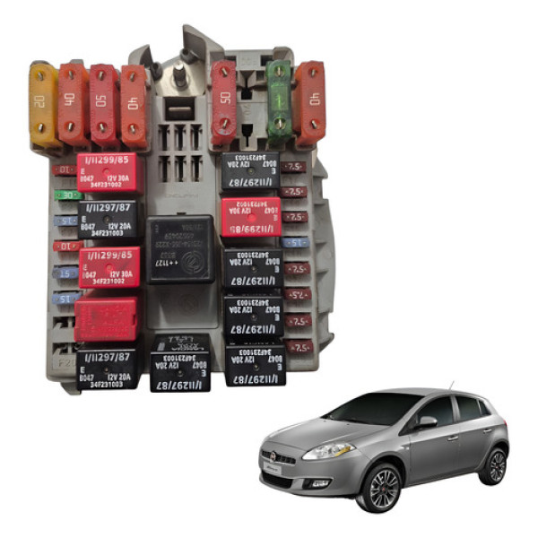 Blocos Caixa Fusivel Bravo 1.8 16v Etorq 2011 2012 Absolute