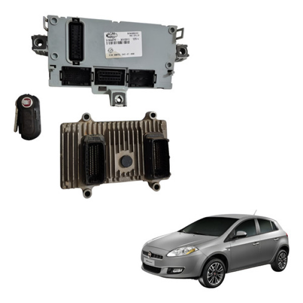 Kit Code Injecao Bravo 1.8 Flex Dualogic 2011 2012 Absolute