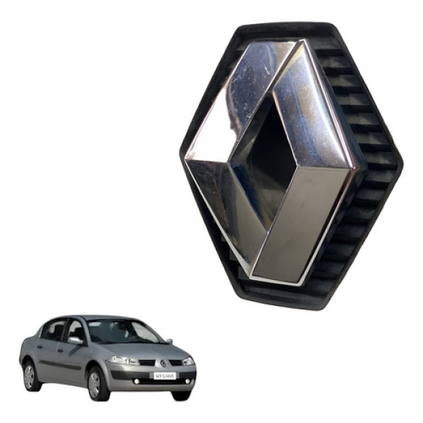 Emblema Grade Dianteiro Renault Megane Logan 2007 2010 2014