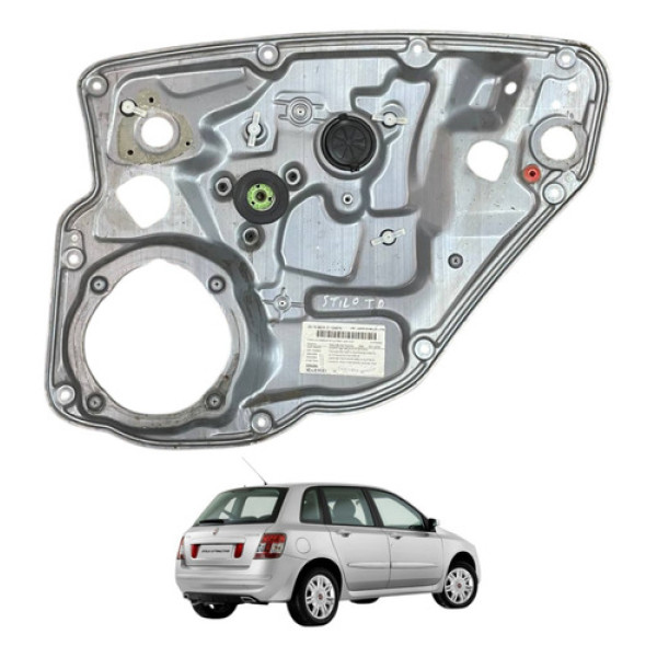 Maquina Vidro Traseira Direta Fiat Stilo 2008 2009 2010 2011
