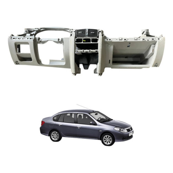 Capa Painel Tabelier Inferior Renault Symbol 2009 2011 2013
