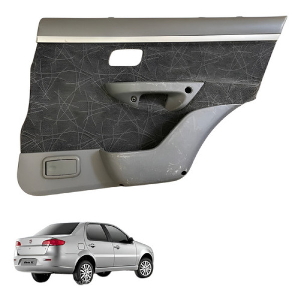 Forro De Porta Traseira Direita Siena Palio 2008 2010 2012