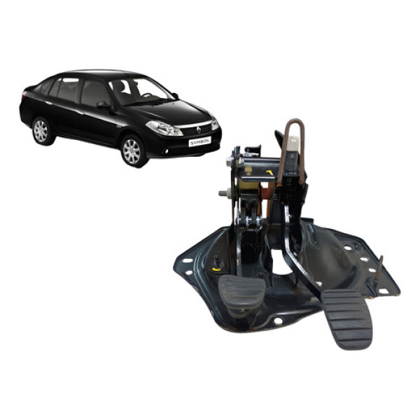 Pedaleira Freio Embreagem Symbol 2010 2011 Expression