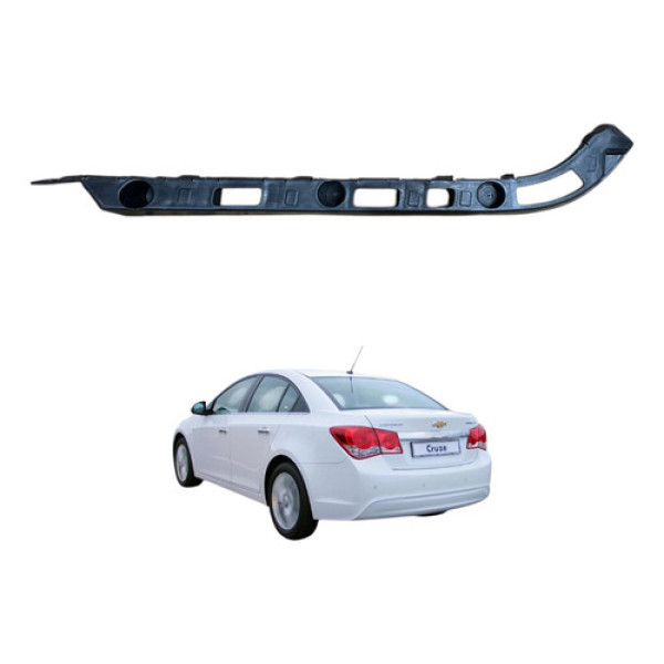 Guia Parachoque Tras Esquerdo Gm Cruze Sedan 2012 2013 2014