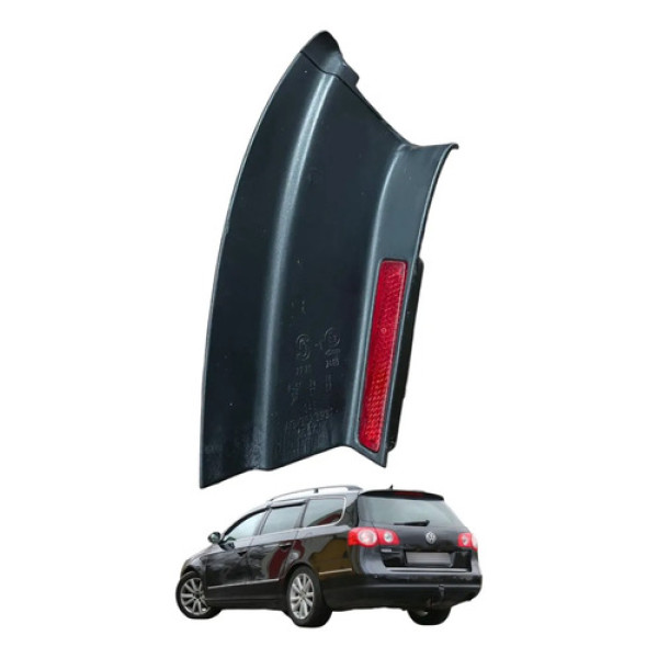 Acabamento Lanterna Esquerda Passat Variant 2006 2007 2008 Esquerdo/motorista Peça 1