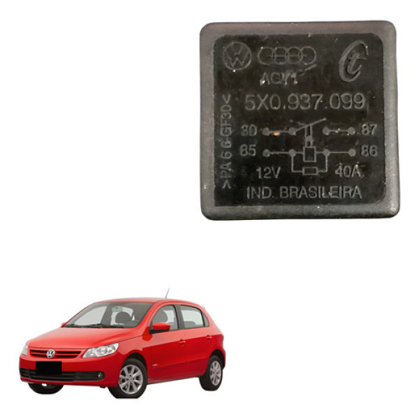 Rele Auxiliar Partida Frio Volkswagen Gol Fox 1994 2000 2015