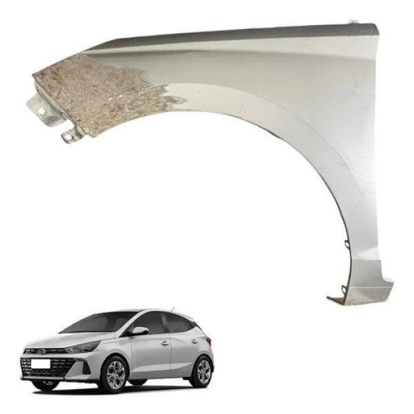 Paralama Dianteiro Hyundai Hb20 Confort Sense 2022 2025