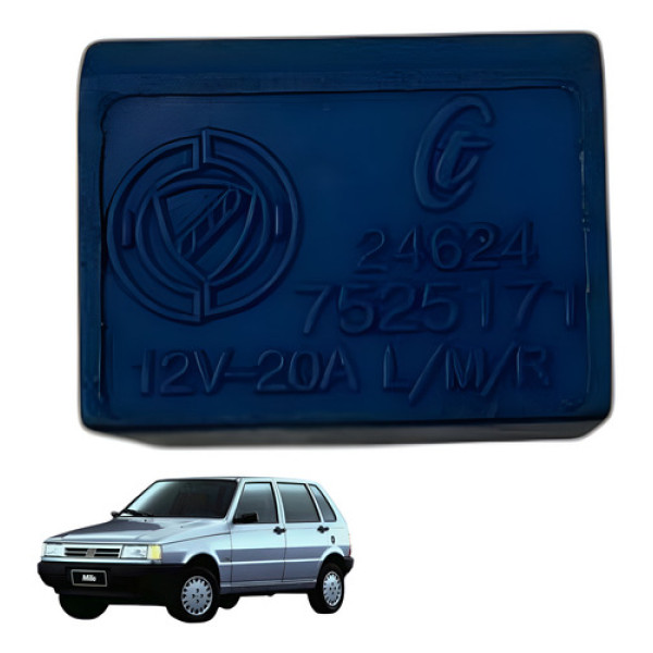 Rele Auxiliar Farol Buzina Fiat Siena Uno 1990 1999