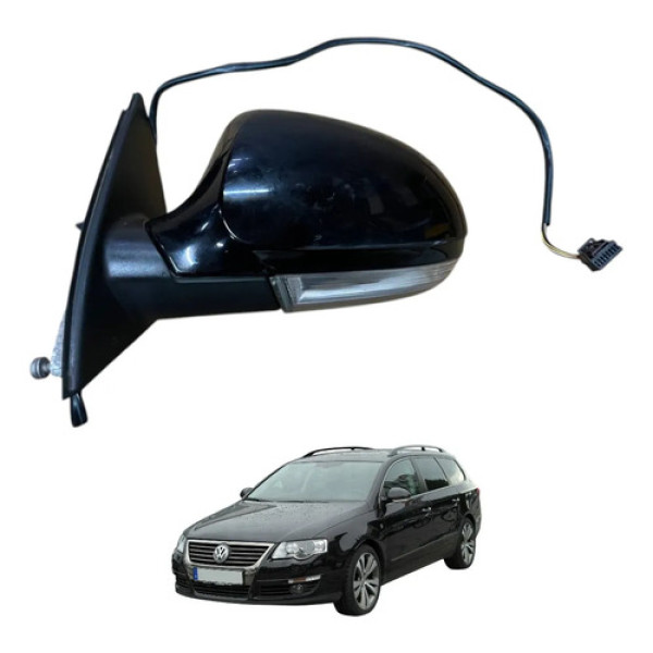 Retrovisor Eletrico Esquerdo Passat Variant 2006 2007 2008