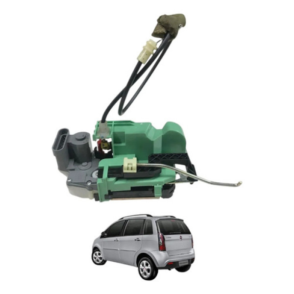 Fechadura Traseira Esquerda Eletrica Fiat Idea Hlx 2006 2007 Peça 2