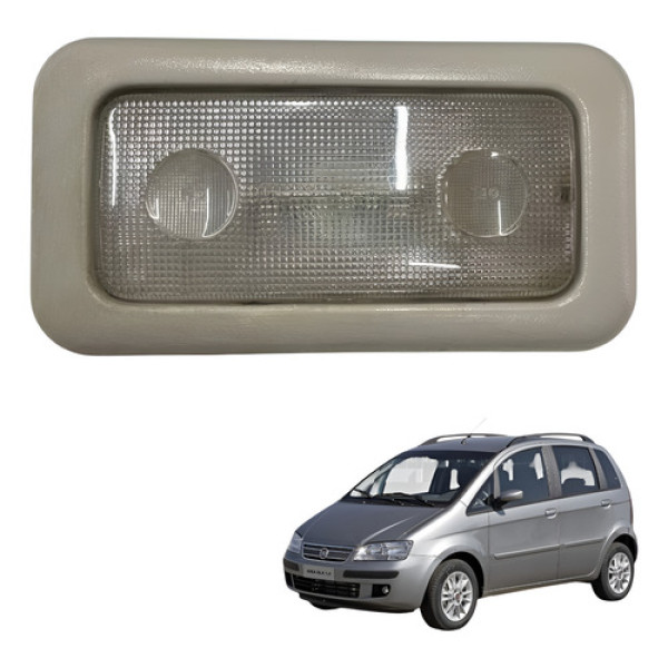Luz De Teto Cortesia Fiat Idea 2006 2007 Hlx  Original