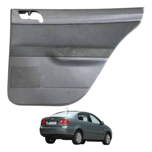Forro Porta Traseira Direita Polo 2003 2004 2008 2009 2010
