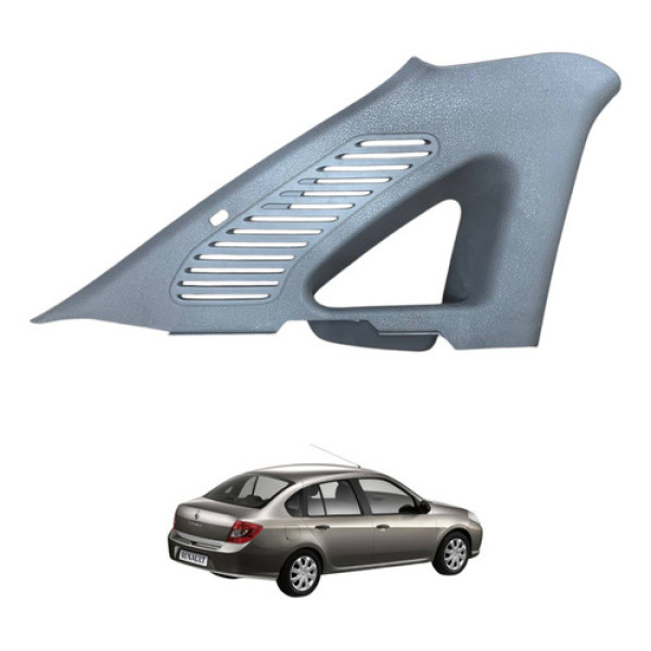Moldura Coluna Tras Esquerda Renault Symbol 2009 2011 2013