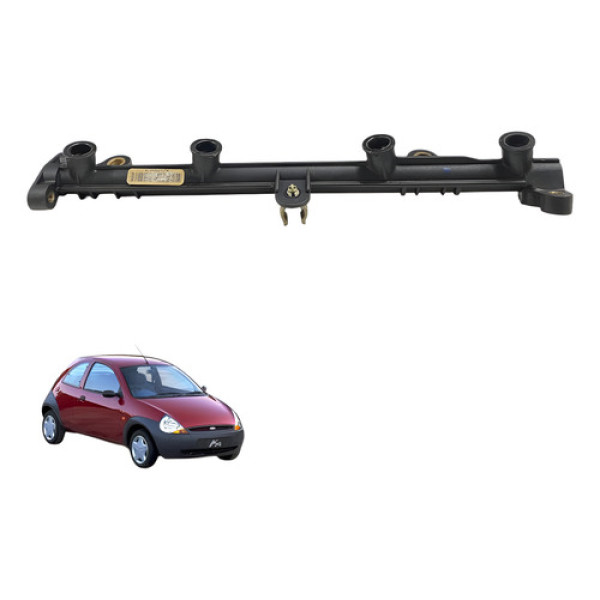 Flauta Bico Injetor Ford Ka Fiesta 1996 1997 1999