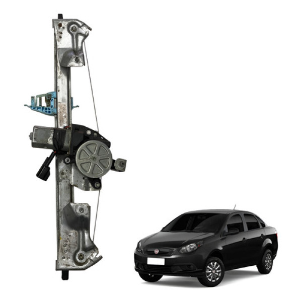 Maquina Vidro Traseira Esquerda Gran Siena Palio 2013 2018