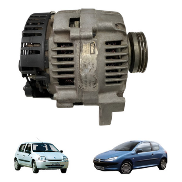 Alternador Renault Clio Sandero Peugeot 206 1.0 2000 2009