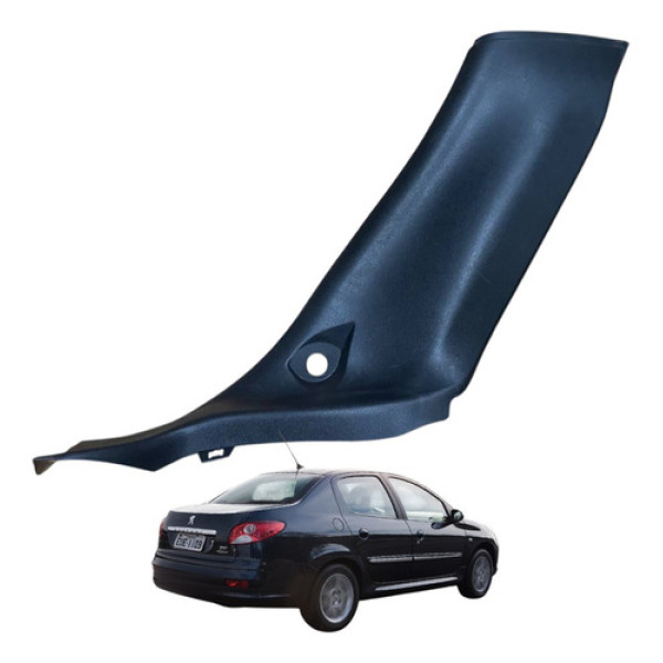 Moldura Soleira Traseira Direita Peugeot 207 2007 2008 2010
