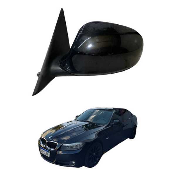 Retrovisor Elétrico Esquerdo Bmw 320 2006 2008 2010