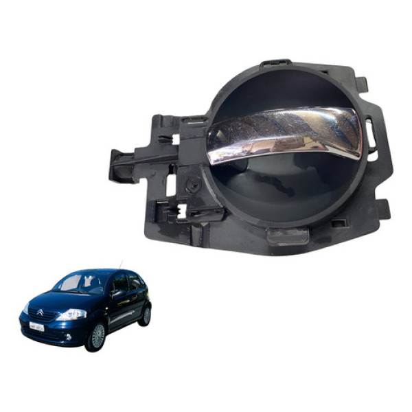Macaneta Interna Traseira Direita Citroën C3 2004 2012