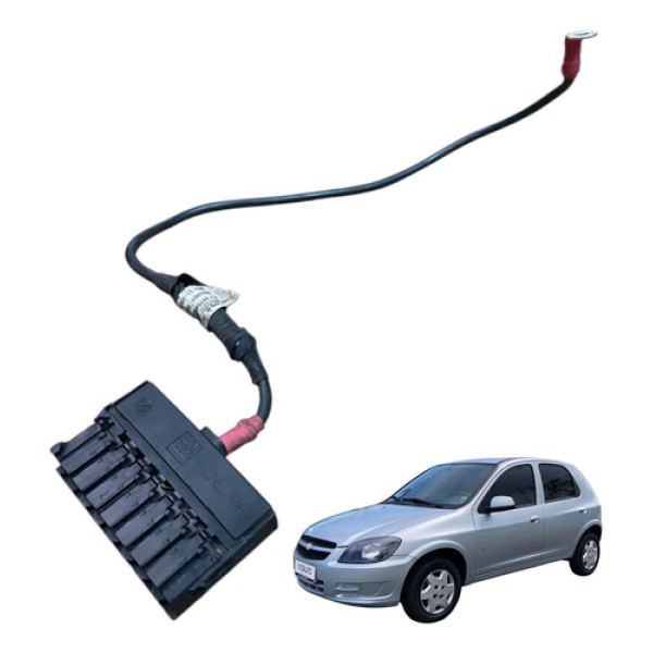 Cabo Bateria Caixa Fusiveis Gm Celta 1.0 2012 2013 Lt Sem Ar