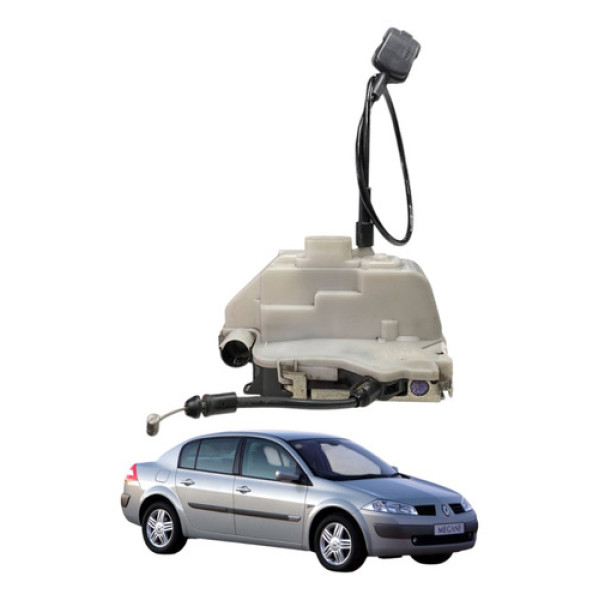 Fechadura Porta Diant Direita Renault Megane 2007 2008 2009