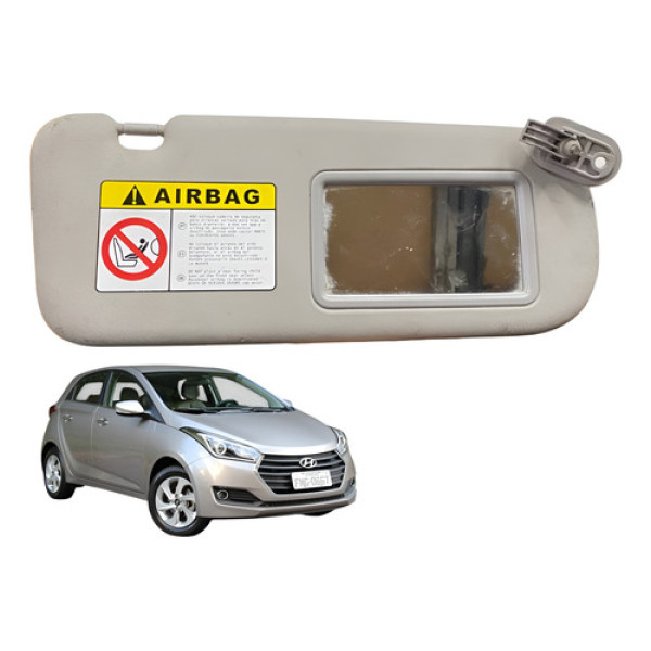 Quebra Sol Lado Direito C/espelho Hyundai Hb20 2013 2019