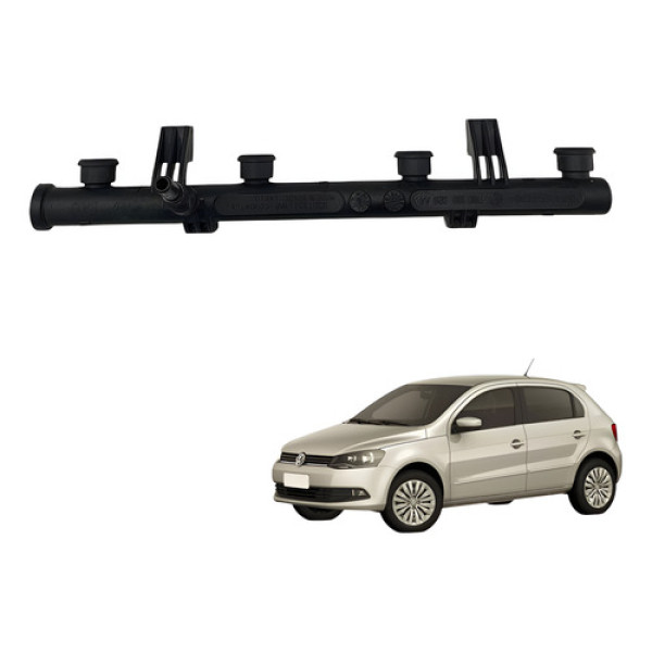 Flauta Bico Injetor Vw Gol Voyage 1.6 2009 2012 2018 2020